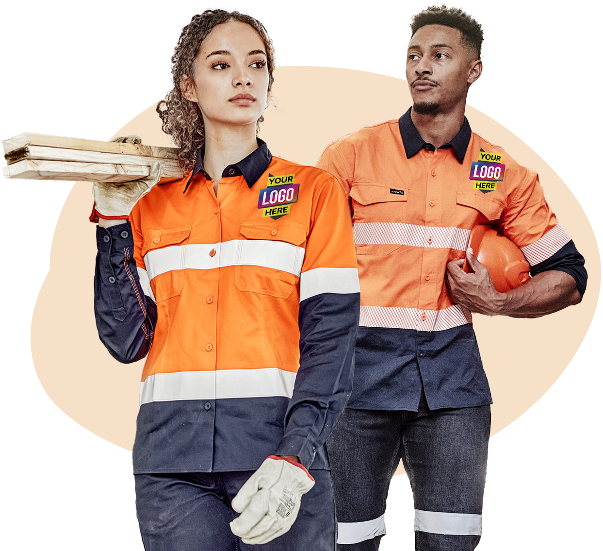 custom hi vis safety wear