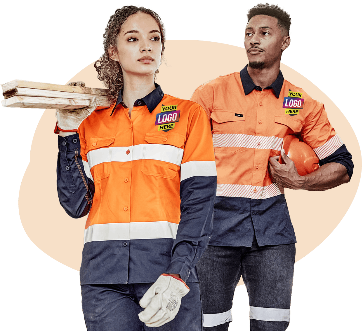 custom hi vis safety wear