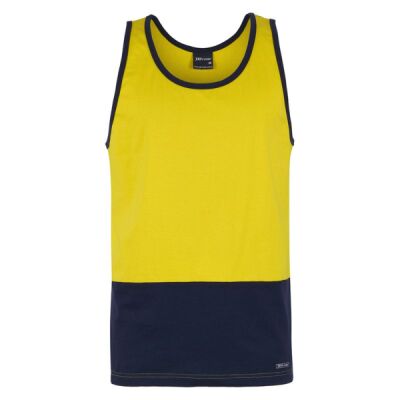 Hi Vis Cotton Singlet Thumbnail