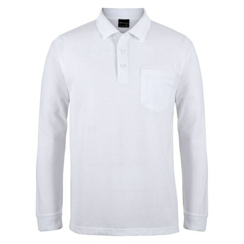 Mens 210 Long Sleeve Pocket Polo Thumbnail