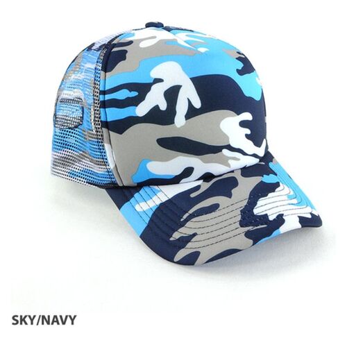Camouflage Trucker Mesh Cap