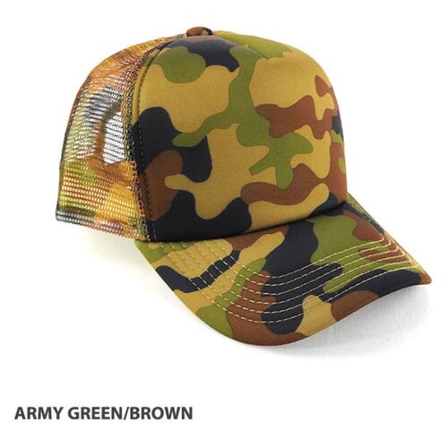 Camouflage Trucker Mesh Cap