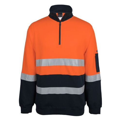 Hi-Vi (D+N)310 Cotton Half Zip Fleece Thumbnail