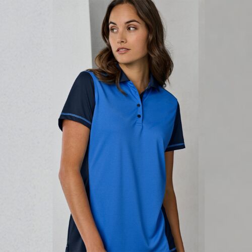 Womens Dart Short Sleeve Polo Thumbnail