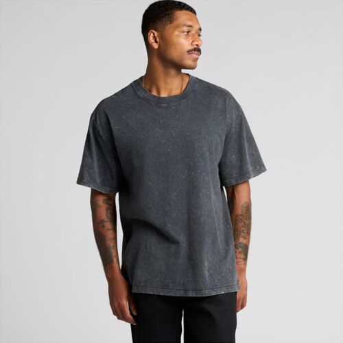 Mens Stone Wash Heavy Tee  Thumbnail