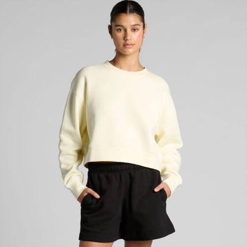 Womens Relax Crop Crew