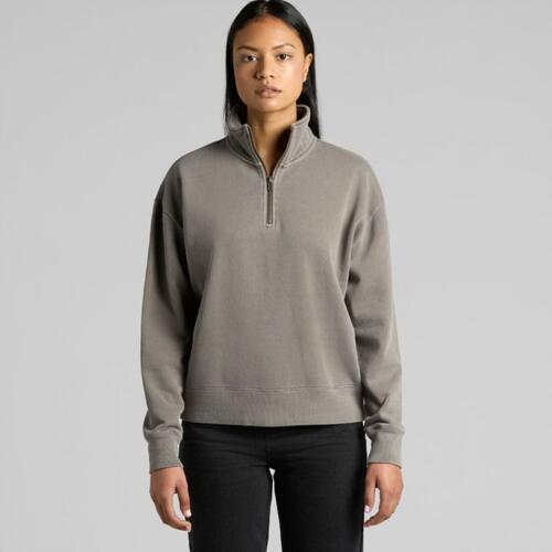 Womens Relax Faded Half Zip