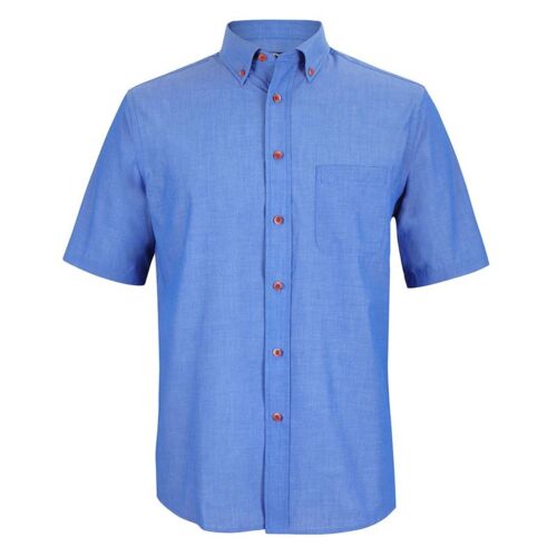 Indigo Chambray Short Sleeve Shirt Thumbnail