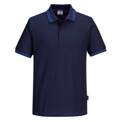 Two Tone Short Sleeve Polo Shirt Thumbnail