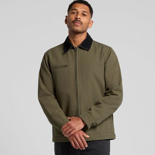 AS Colour Mens Canvas Cord Collar Jacket
