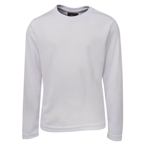 Kids Long Sleeve Poly Tee Thumbnail