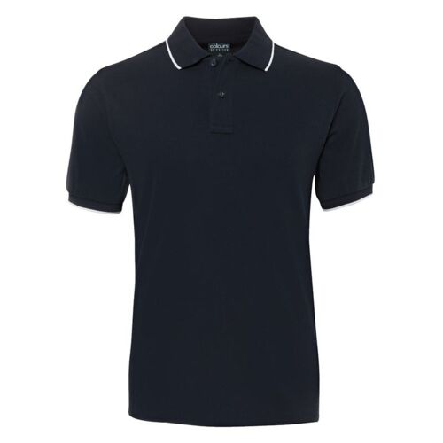 Mens C of C Contrast Face Polo Thumbnail