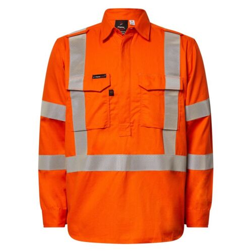 Flame Buster Mens HRC2 Close Front Rail Shirt