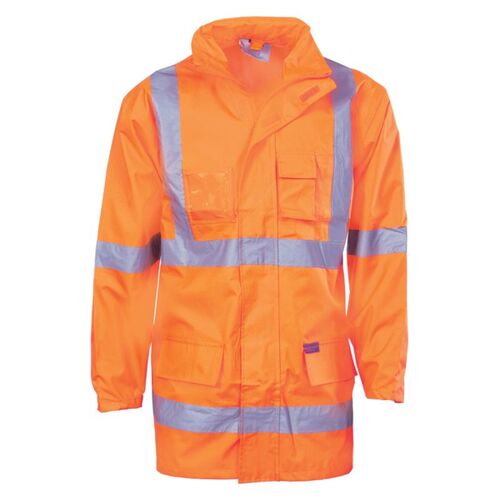 HiVis Cross Back D/N “2 in 1” Rain Jacket Thumbnail