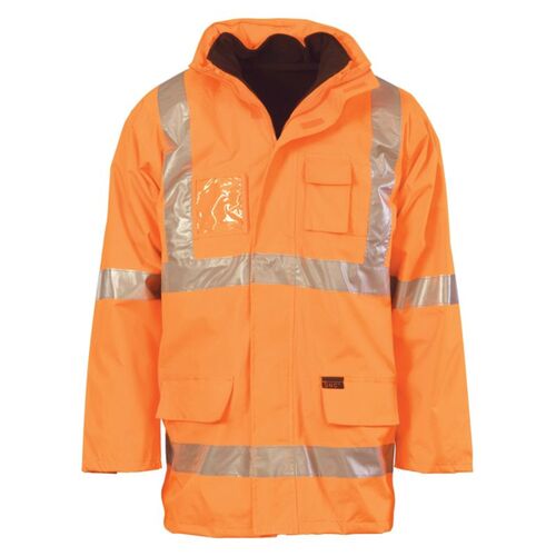 Hi Vis Cross Back D/N “6 in 1” Jacket Thumbnail