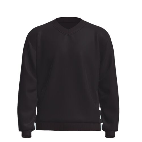 Unisex Adults V Neck Fleece Jumper Thumbnail