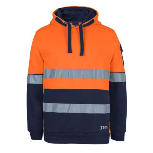 Mens 350G Hi Vis (D+N) Trade Hoodie Thumbnail