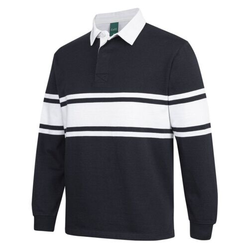 Mens C of C 3 Stripe Yarn Dyed Rugby Thumbnail