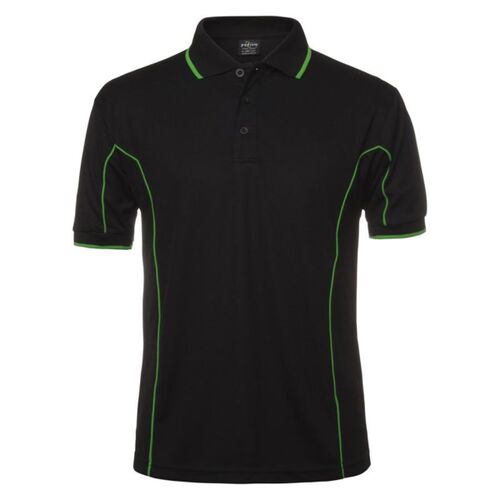 Mens Short Sleeve Piping Polo Thumbnail