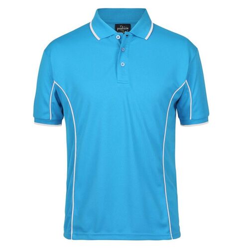 Mens Short Sleeve Piping Polo Thumbnail