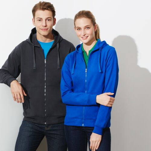 Womens Crew Zip Hoodie Thumbnail