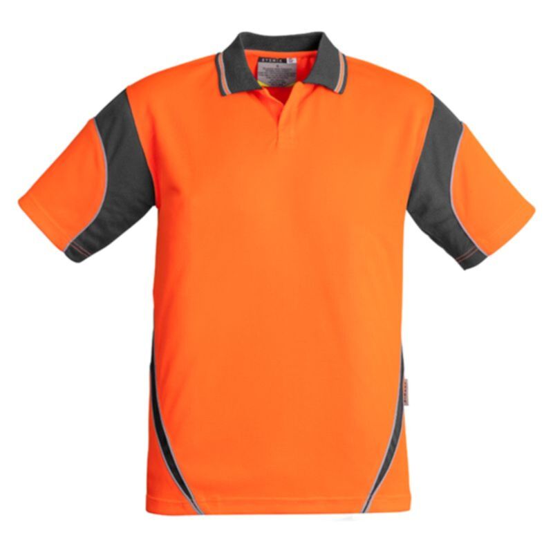 Mens Hi Vis Aztec Polo - Short Sleeve Thumbnail