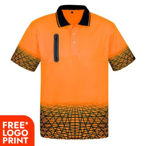 Syzmik Mens Tracks Polo