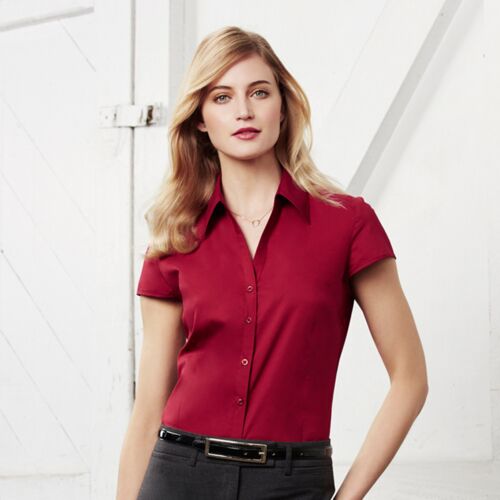 Women Metro Cap Sleeve Shirt Thumbnail