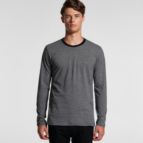 Mens Line Stripe L/S Tee Thumbnail
