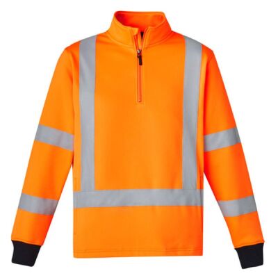 Unisex Hi Vis X Back Rail Jumper Thumbnail