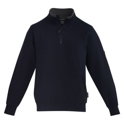 Mens 1/4 Zip Brushed Fleece Thumbnail