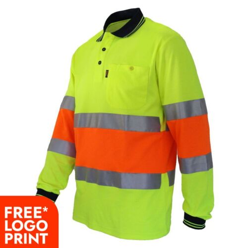 Hi Vis Cool Dry 2T Bio Motion Polo Thumbnail