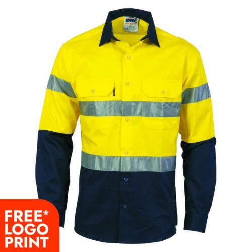 2 Tone Hi Vis Drill Shirt