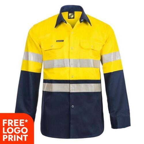 Mens Long Sleeve Shirt With Tape