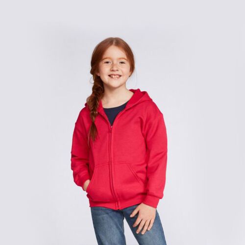 Kids Full Zip Hooded Sweatshirt Thumbnail