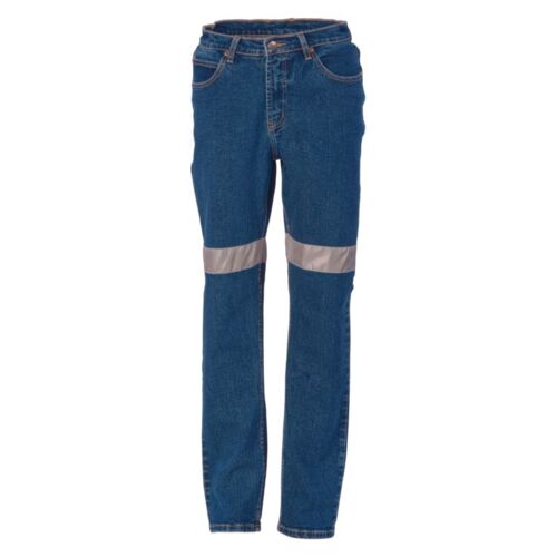 Womens Taped Denim Stretch Jeans CSR R/Tape Thumbnail