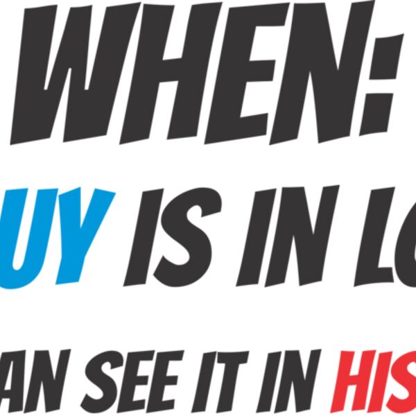 When A Guy is in Love Thumbnail