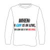 Custom Full Sublimated Long Sleeve Tee (MOQ 10) Custom Full Sublimated Long Sleeve Tee (MOQ 10) Thumbnail