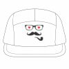 Custom Full Sublimated Cap (MOQ 50) Custom Full Sublimated Cap (MOQ 50) Thumbnail